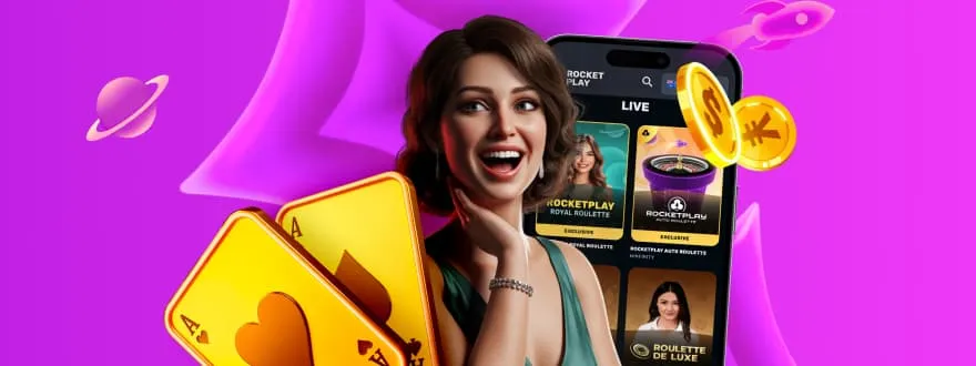 RocketPlay live casino
